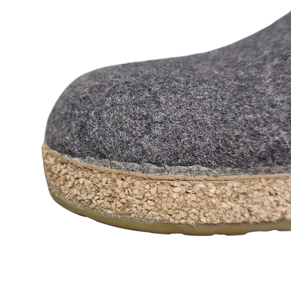 Haflinger Grizzly GZL Wool Clog EU 37 Brown US 6.5 - 7 - Picture 12 of 14
